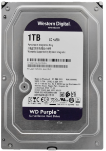 Dysk twardy WD Purple 1 TB do monitoringu 24/7 SATA III 3,5" | WD11PURZ